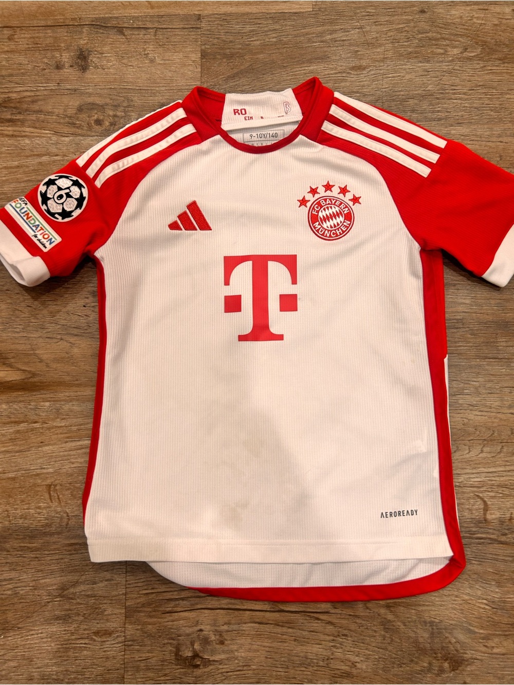 Adidas Bayern Munich Youth Size 9/10# 4 De Ligt Soccer Jersey